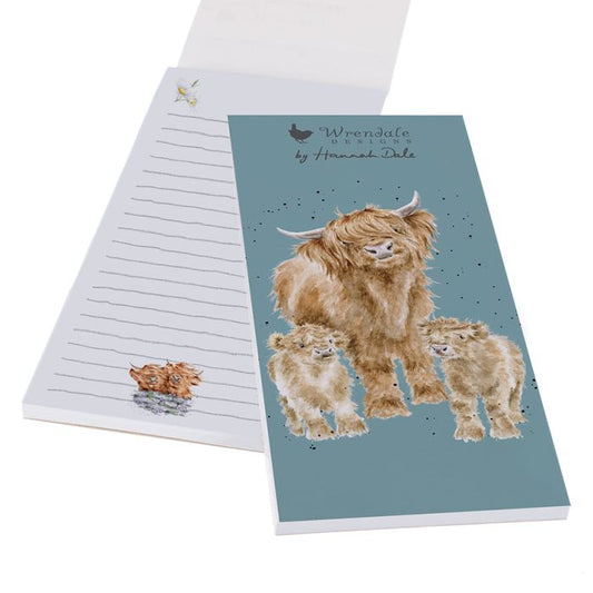 Highland Wishes Highland Cow Magnetic Shopping Pad