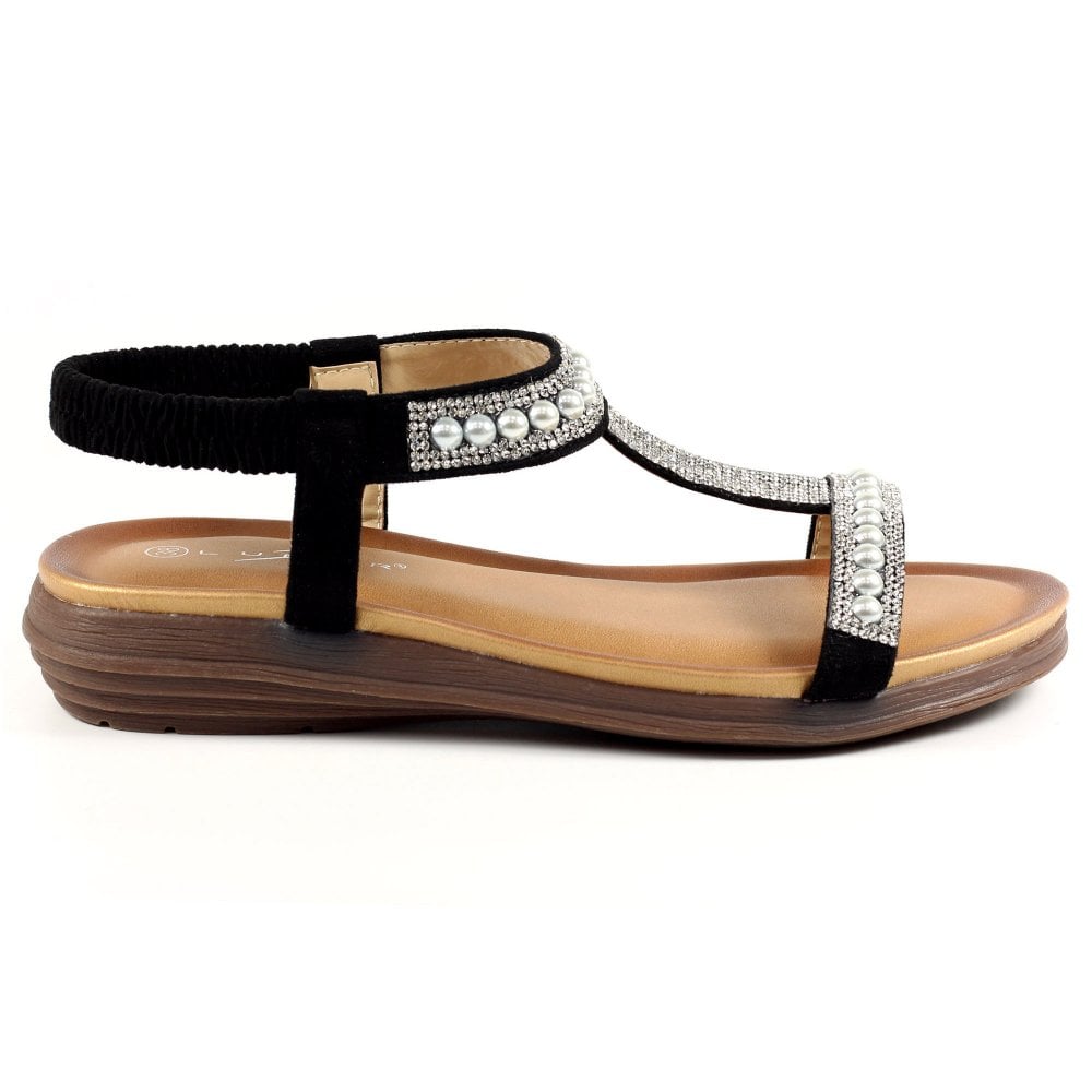 Tancy Black Pearl Sandal