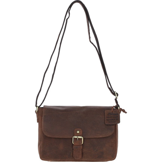 Vintage Satchel Leather Handbag Mud/brown: Kidderminster