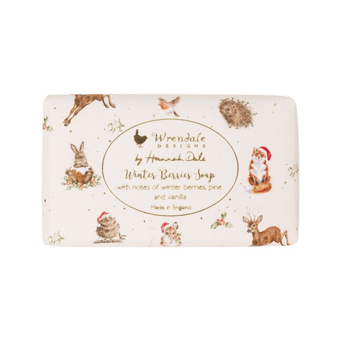 'Winter Berries' Country Animal Christmas Soap