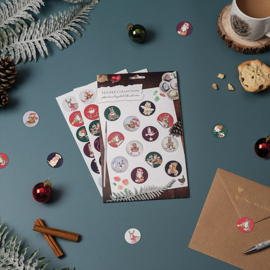 'The Country Set Christmas' Country Animal Stickers