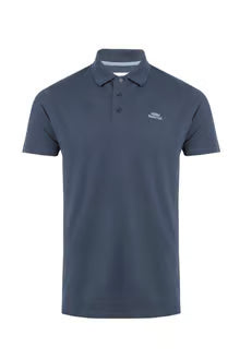Miles Pique Polo Shirt Navy