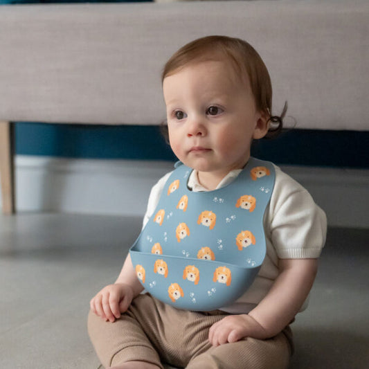 Cockapoo Catch It Silicone Bib