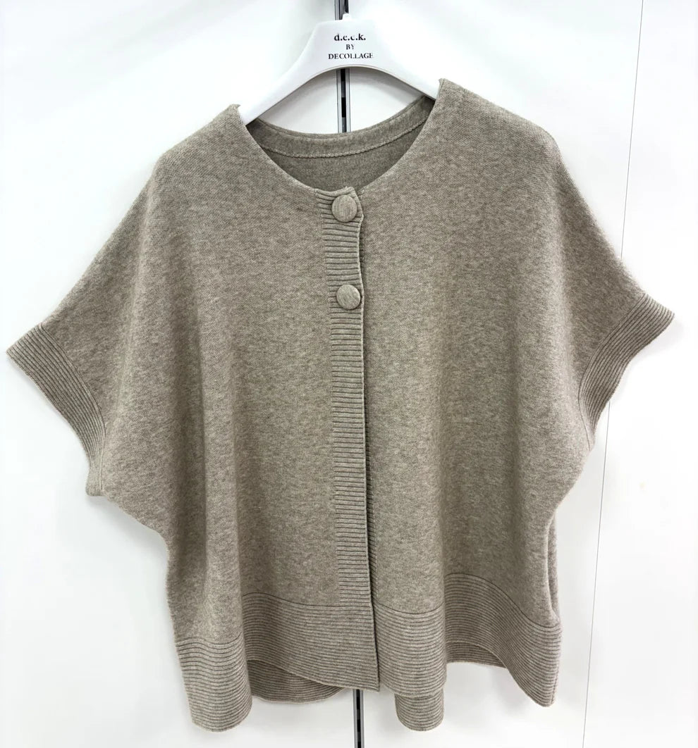 Sleeveless Cardi by D.E.C.K