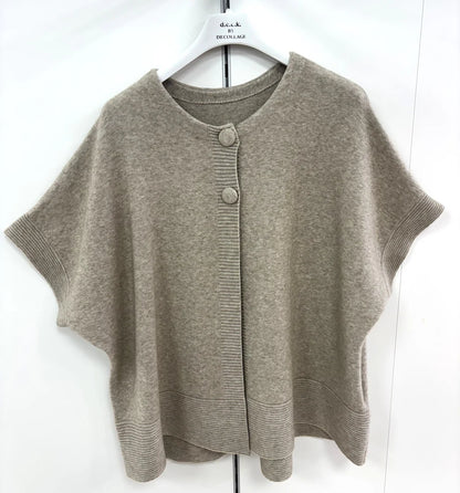 Sleeveless Cardi by D.E.C.K