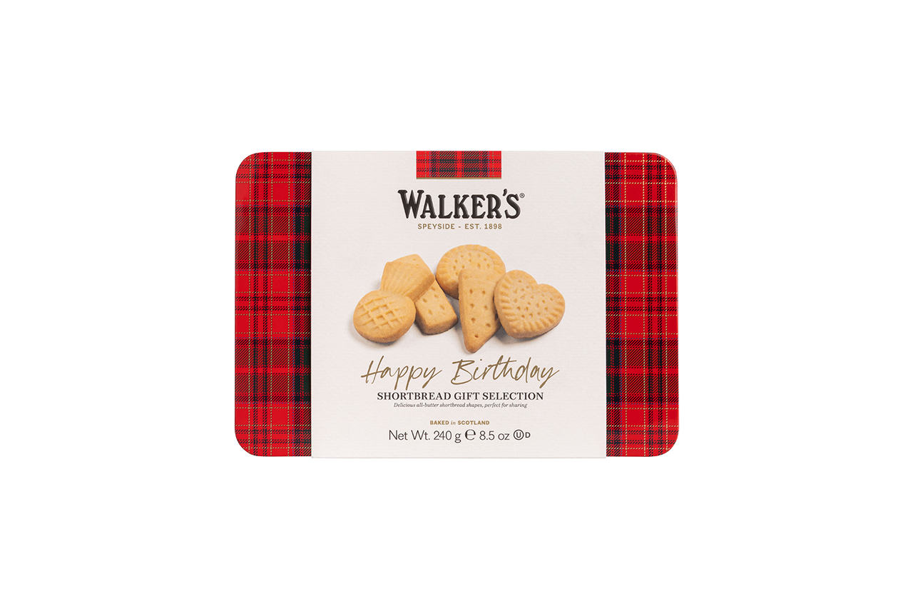 Happy Birthday Assorted Shortbread Tin