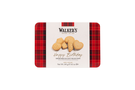 Happy Birthday Assorted Shortbread Tin