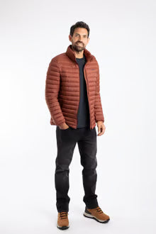 Crantock Lightweight Showerproof Padded Jacket Conker
