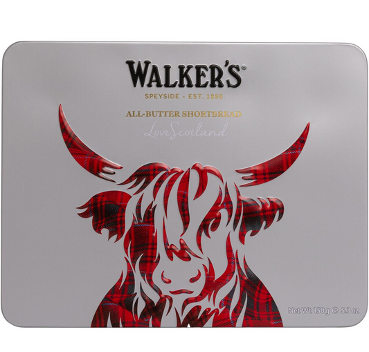 Highland Coo Icon Tin