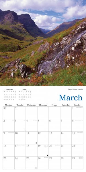 Lochs & Glens 2026 Calendar
