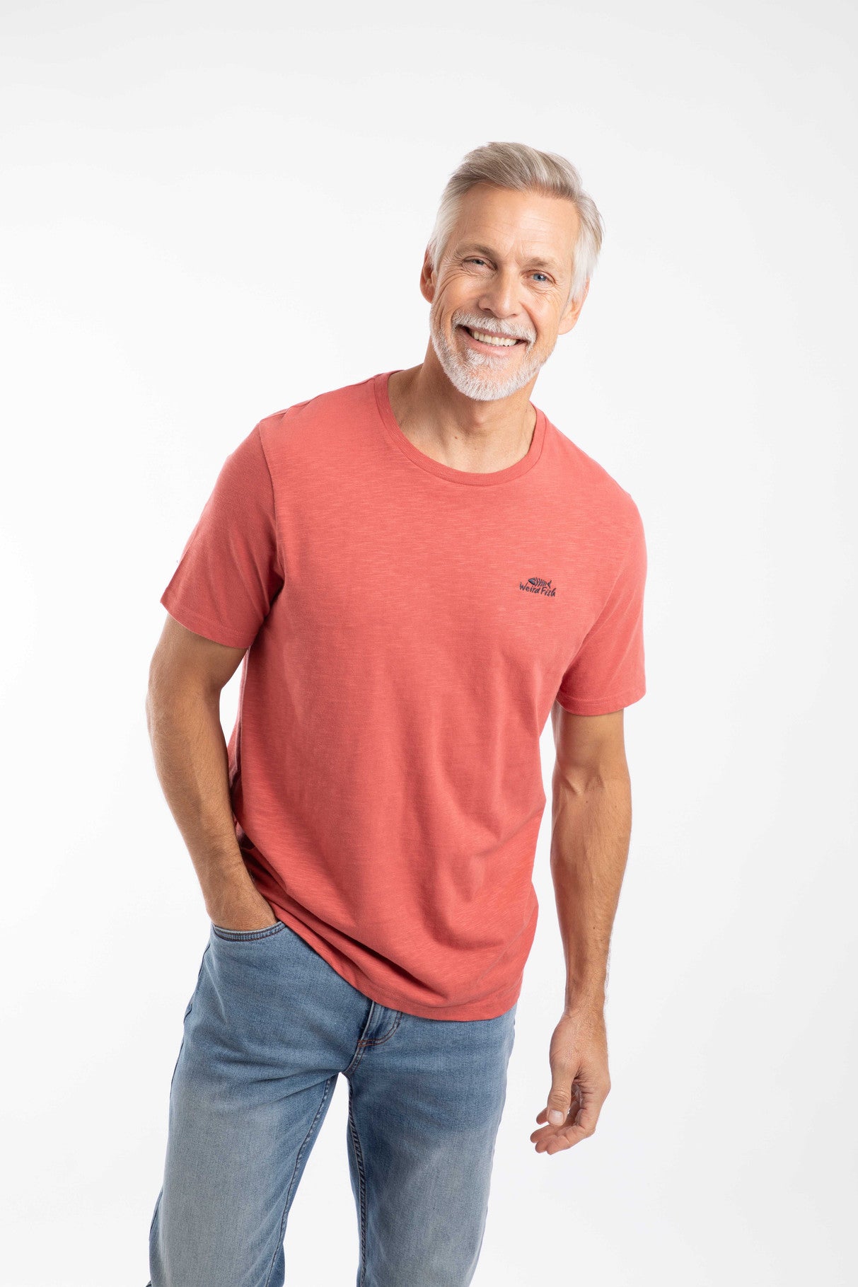 Fished Organic Cotton Branded Tee - Nantucket
