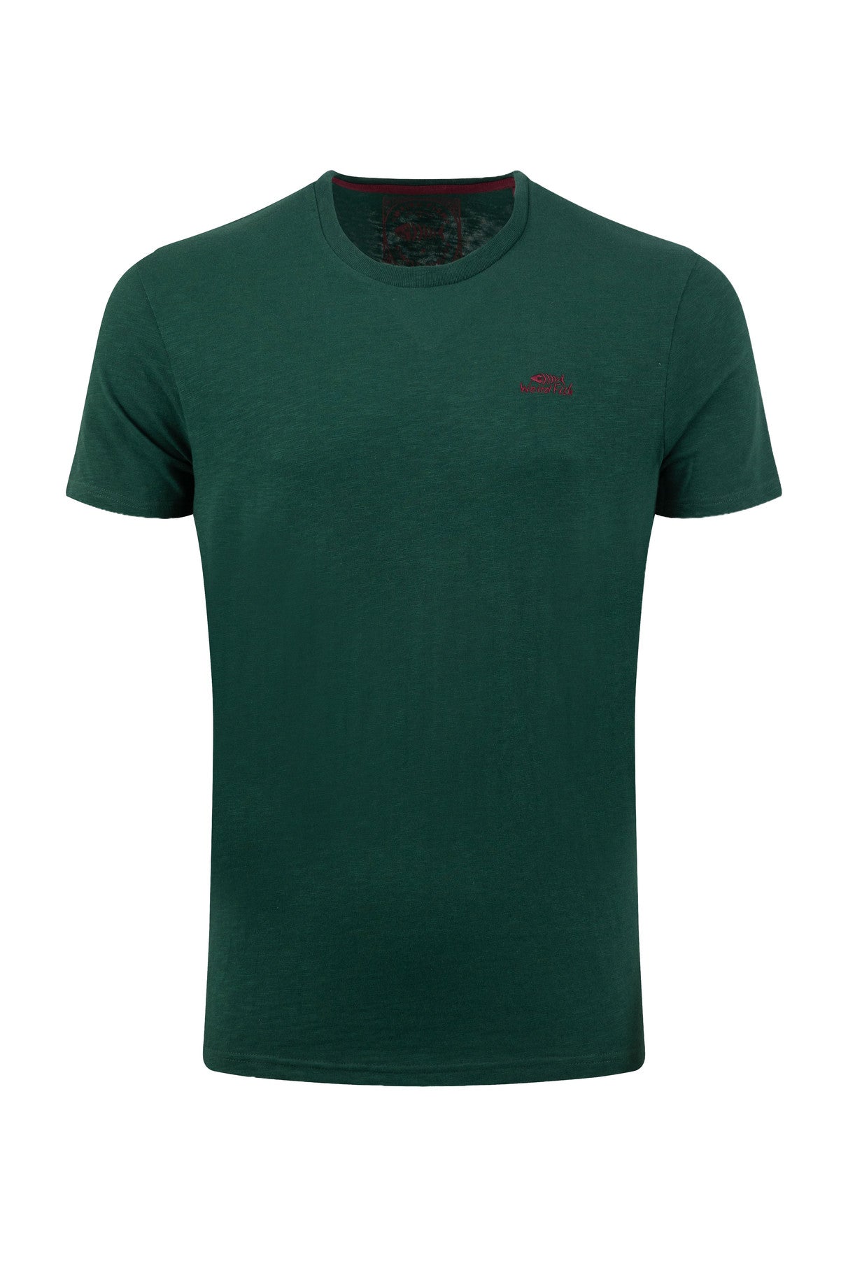 Weird Fish - Fished Cotton Branded T-Shirt - Pine