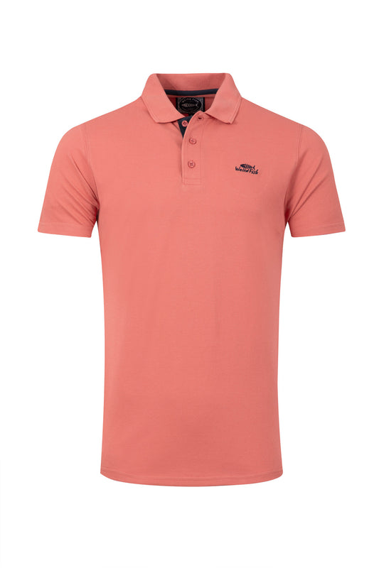 Miles Organic Cotton Pique Polo - Nantucket