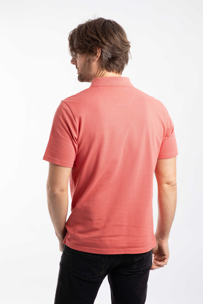Miles Organic Cotton Pique Polo - Nantucket