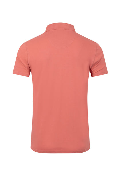 Miles Organic Cotton Pique Polo - Nantucket