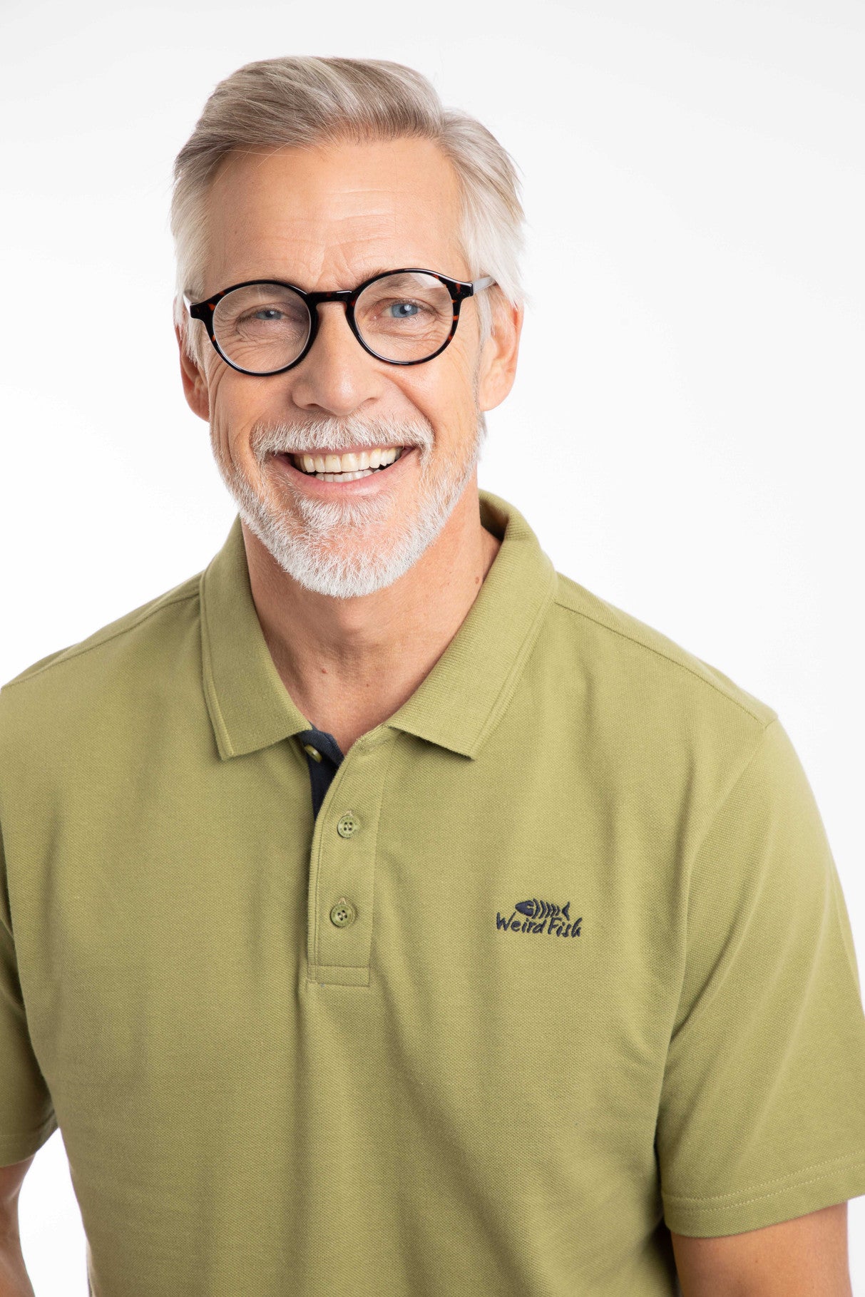 Miles Organic Cotton Pique Polo - Washed Oak