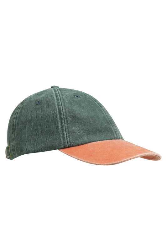 Westbury Heavy Wash Twill Cap - Basil