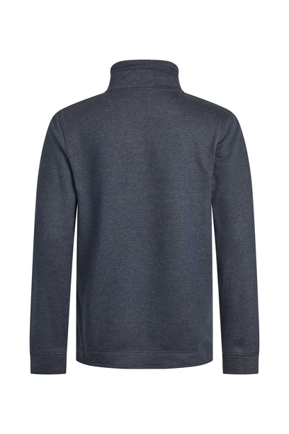 Weird Fish - Brampton Branded 1/4 Zip Sweatshirt - Navy