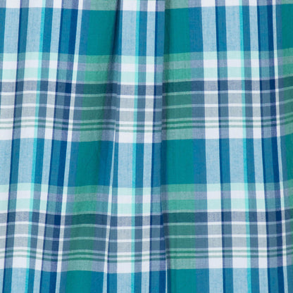 Judd Organic Cotton Short Sleeve Check Shirt - Faded Blue