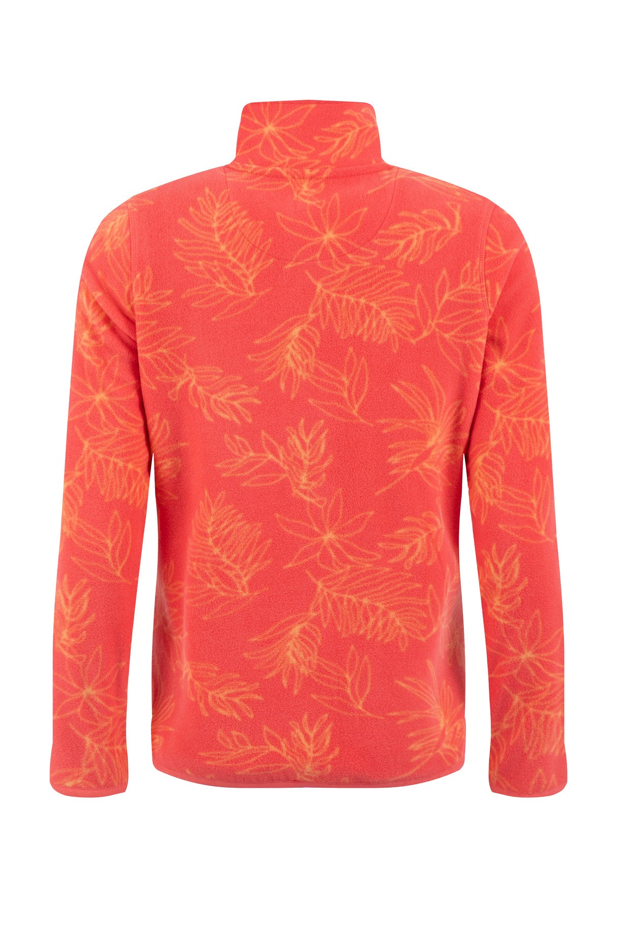 Rochelle Full Zip Printed Micro Fleece - Flamingo
