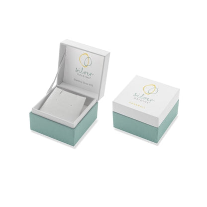 Blue Topaz Stud Earrings