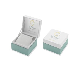 Highland Cow Rose Gold Stud Earrings