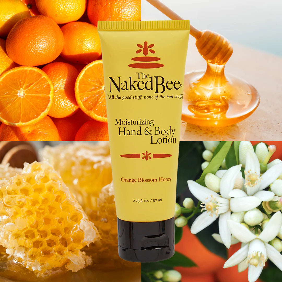 The Naked Bee - Orange Blossom Honey - Hand & Body Lotion 2.25oz
