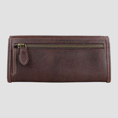Lily Snaffle Purse Leather Brown