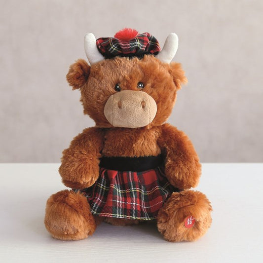 Highland Cow Singing Donald Were's Your Troosers