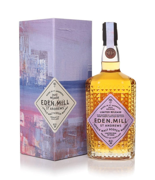 Eden Mill Single Malt Scotch Whisky 2022 Release - Art of St Andrews Collection