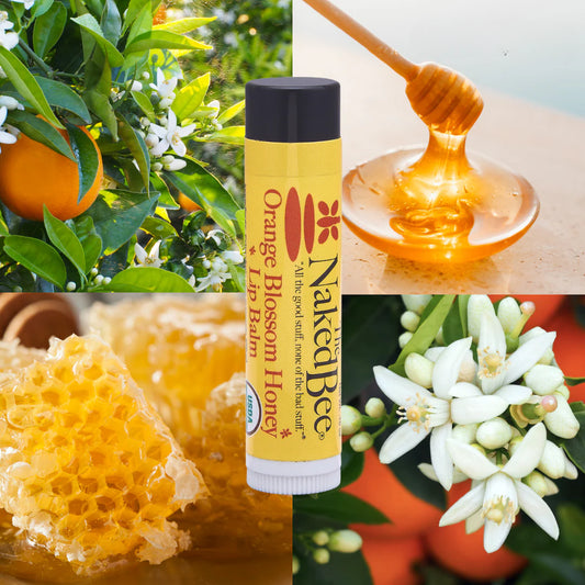The Naked Bee - Orange Blossom Honey - Organic Lip Balm