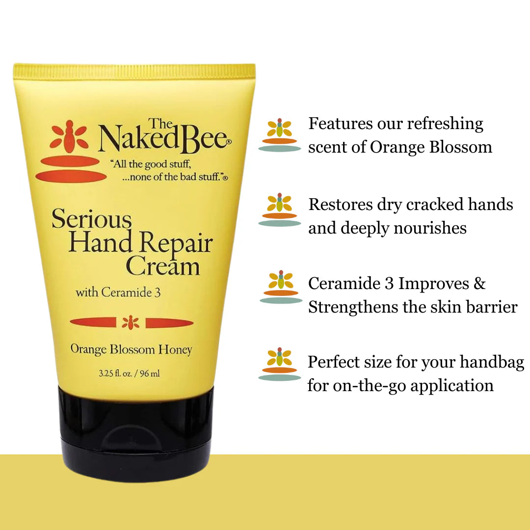 The Naked Bee - Orange Blossom Honey - Serious Hand & Body Cream