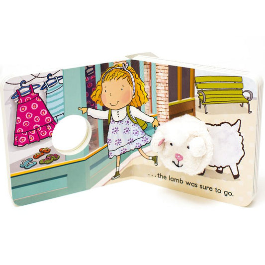 Mary Little Lamb Chunky Finger Puppet Book