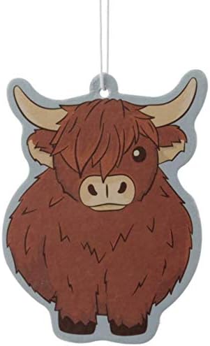 Highland Coo Car Air Freshener