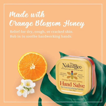 The Naked Bee - Orange Blossom Honey - Hand Salve 1.5oz