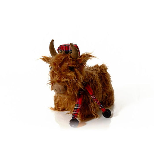 Highland Cow Plush Doorstop