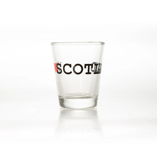 I Love Scotland Shot Glass