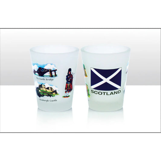 Historical Scotland Shot Glass