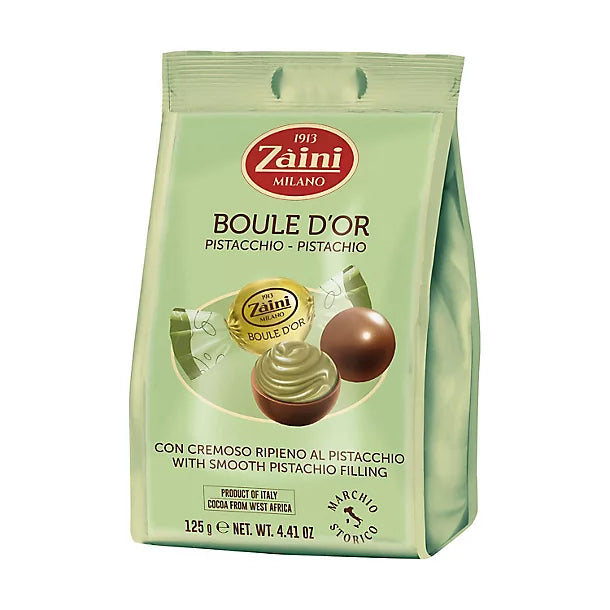 Boule D'Or Pistachio Milk Chocolate Pralines