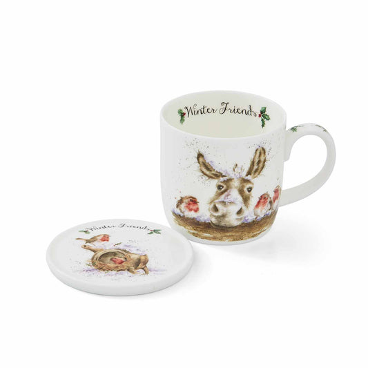 Winter Mug & Coaster