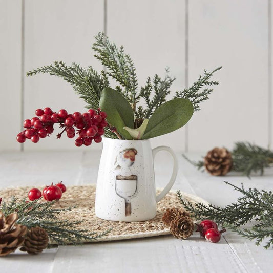 'A little Red Robin' Robin Posy Jug