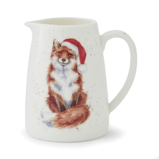'Festive Fox' Fox Posy Jug