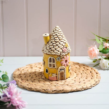Cottage Garden T-Light Holder - Fairy House