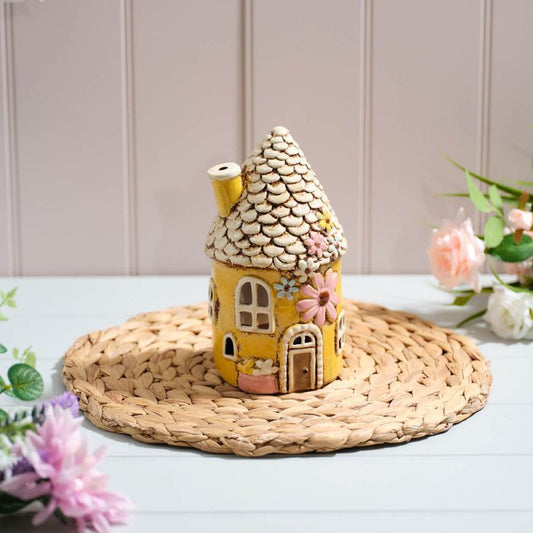 Cottage Garden T-Light Holder - Fairy House