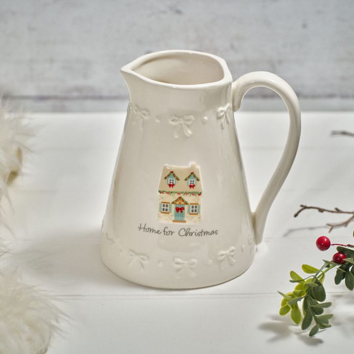 Holly Cottage Stoneware Jug
