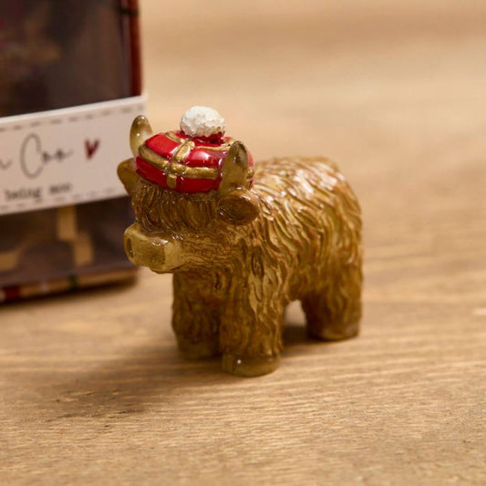 Highland Cow resin Keepsake