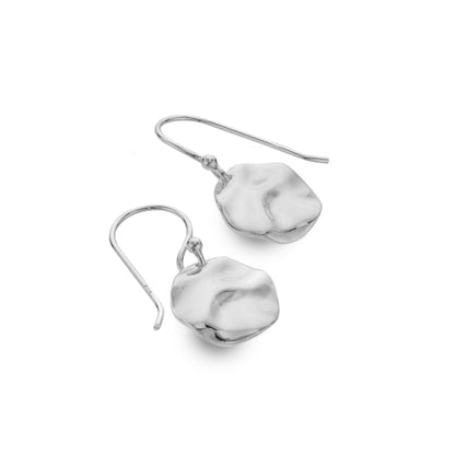 Water Effect Disc Earrings