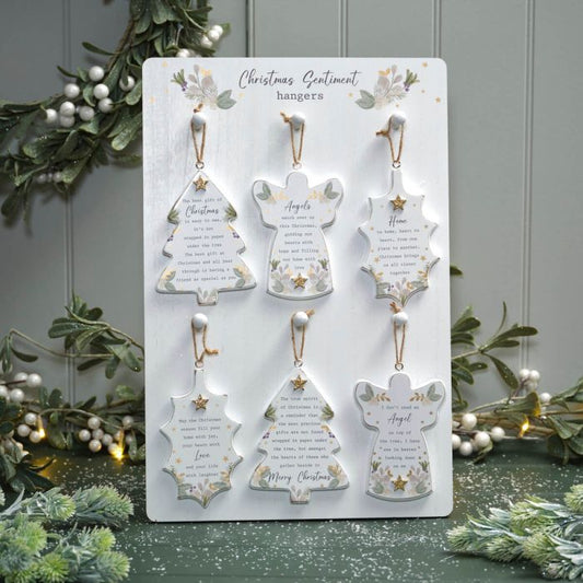 Christmas Sentiment Hanger
