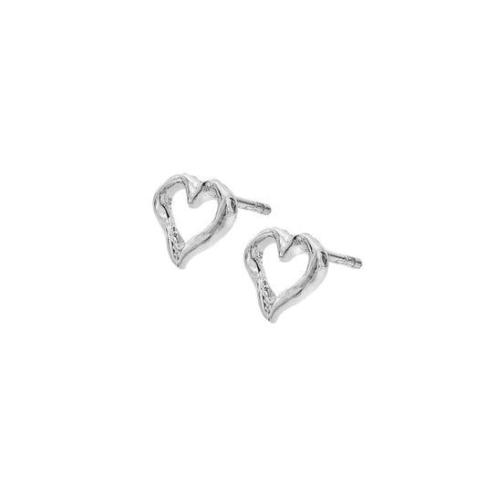 Heart Stud Earrings
