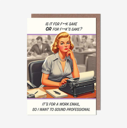 Professional Work Email Birthday Card